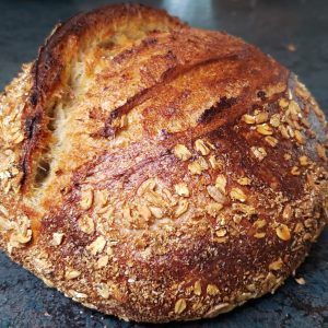 Spelt&gesmoorde Havermout ( geen zuivel)