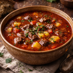 GoulashSuppe on the baker’s way  1000gr (afhaal van 15u-18u)