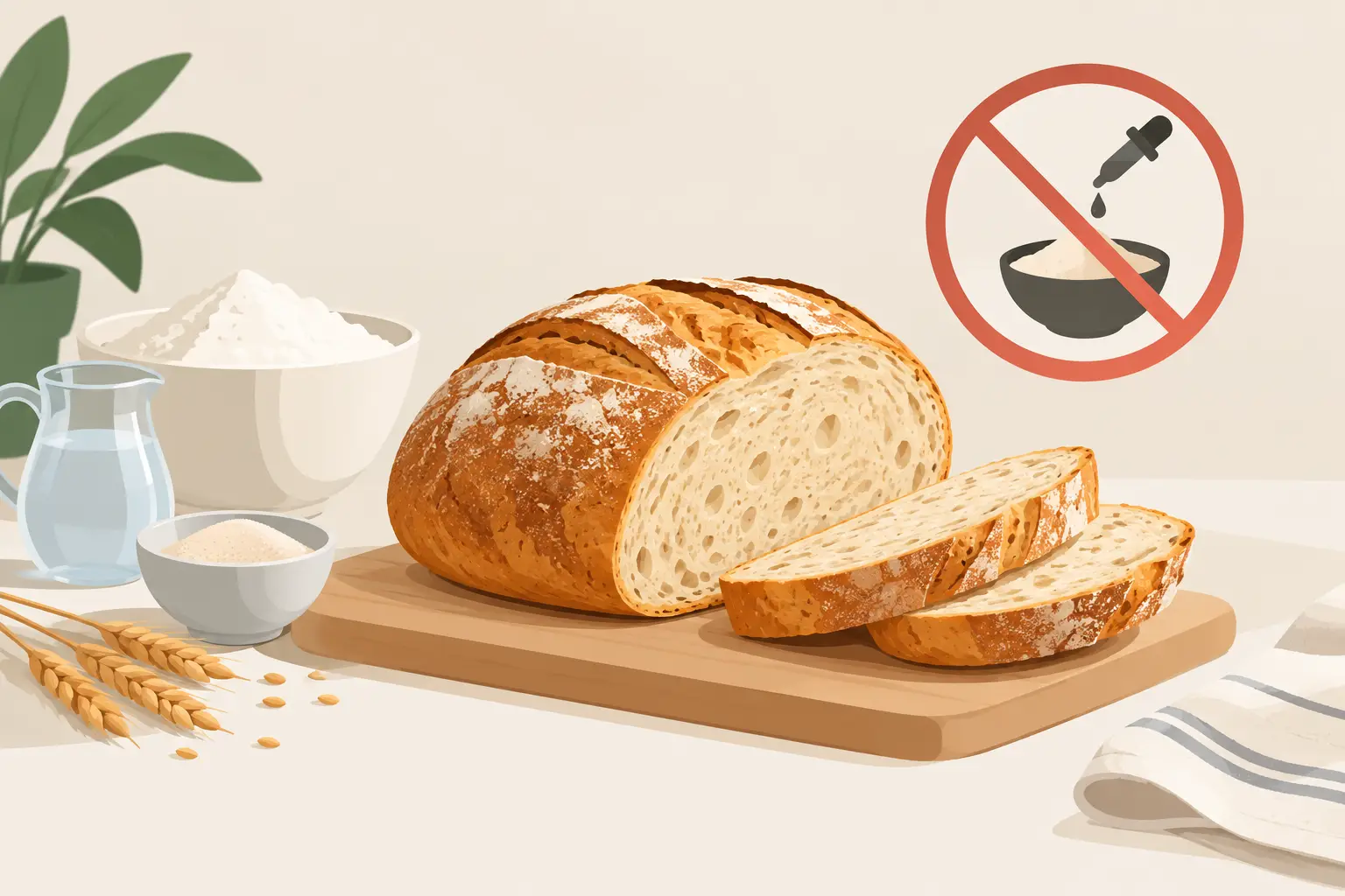 Waarom brood zonder broodverbeteraar telt